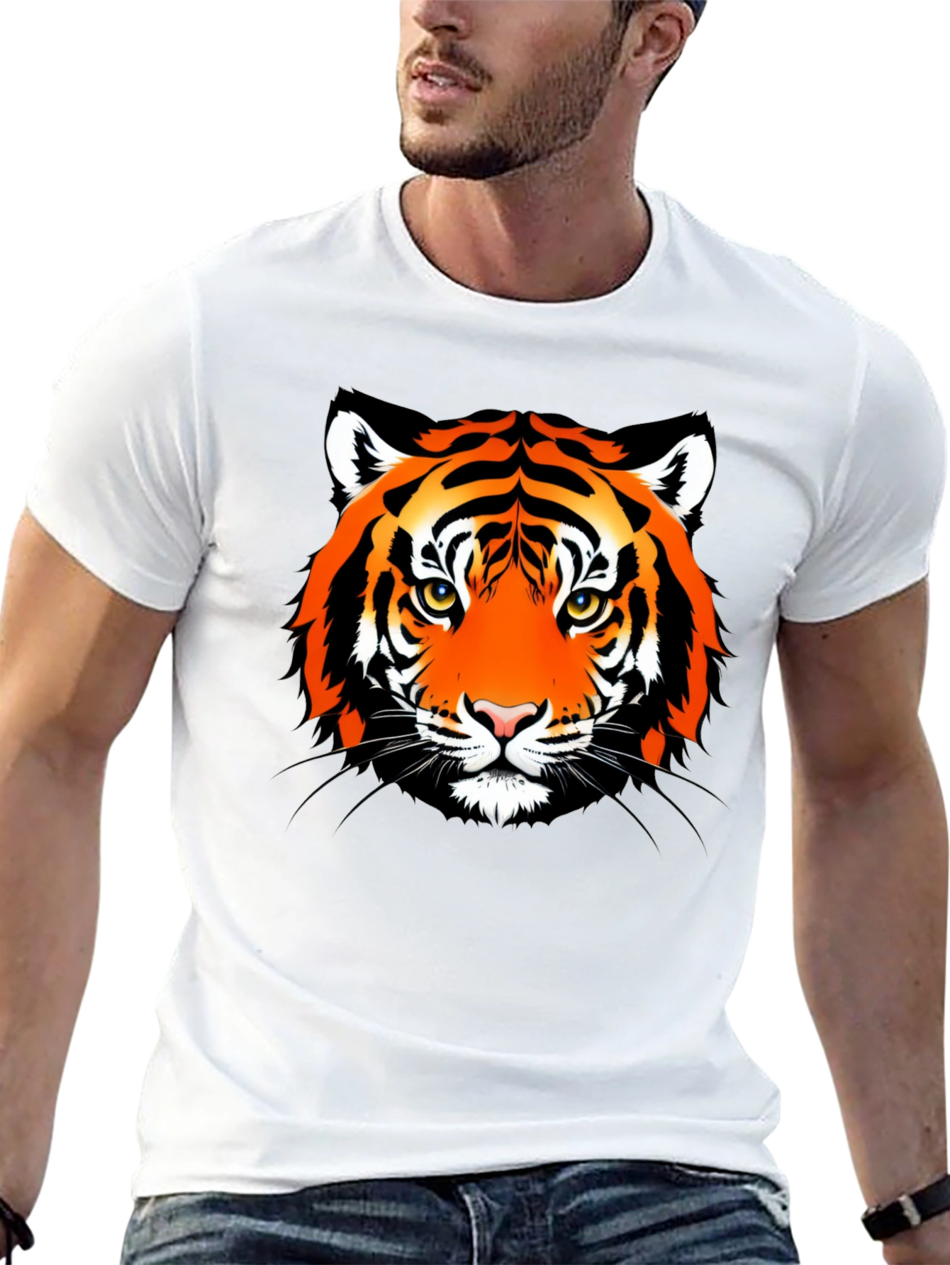 Tiger Graphic T-Shirt - Bold & Stylish