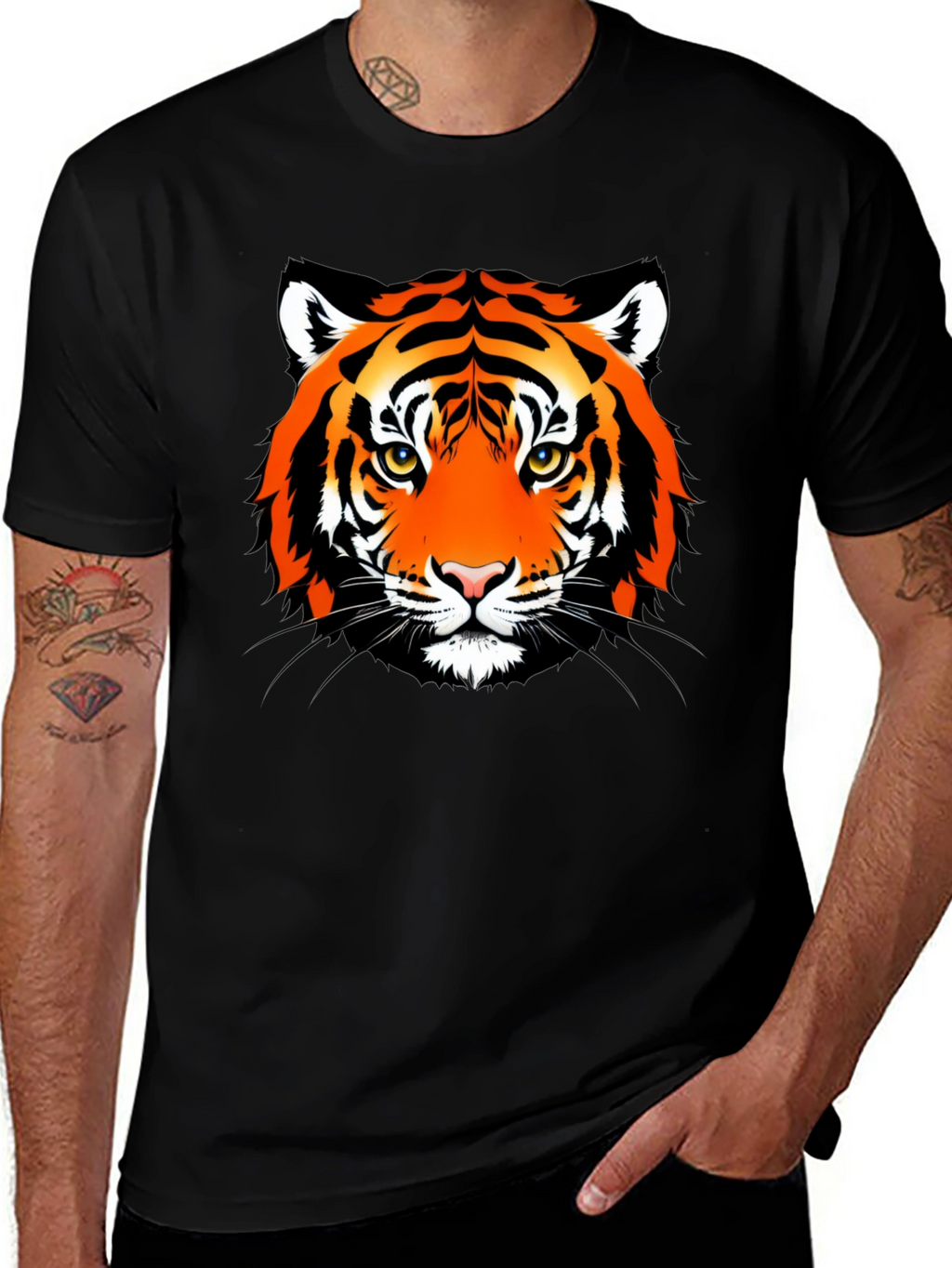 Tiger Graphic T-Shirt - Bold & Stylish
