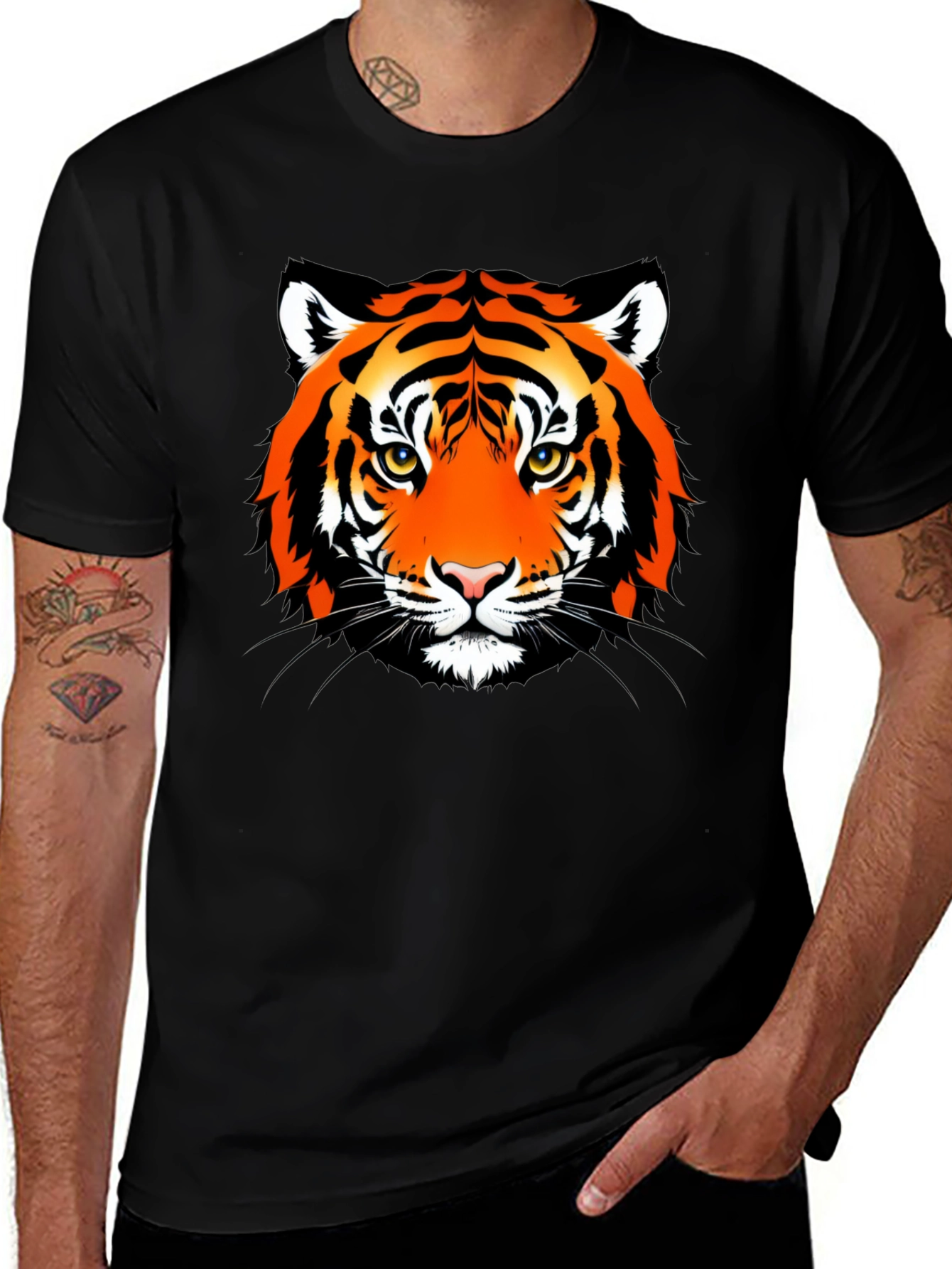Tiger Graphic T-Shirt - Bold & Stylish