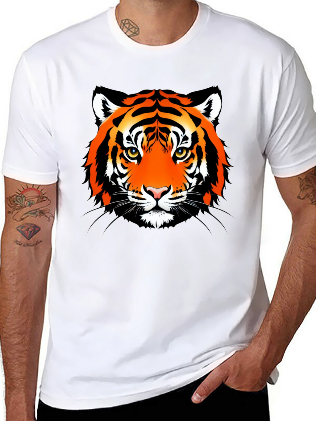 Tiger Graphic T-Shirt - Bold & Stylish