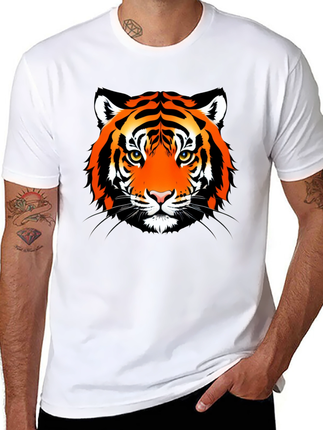 Tiger Graphic T-Shirt - Bold & Stylish
