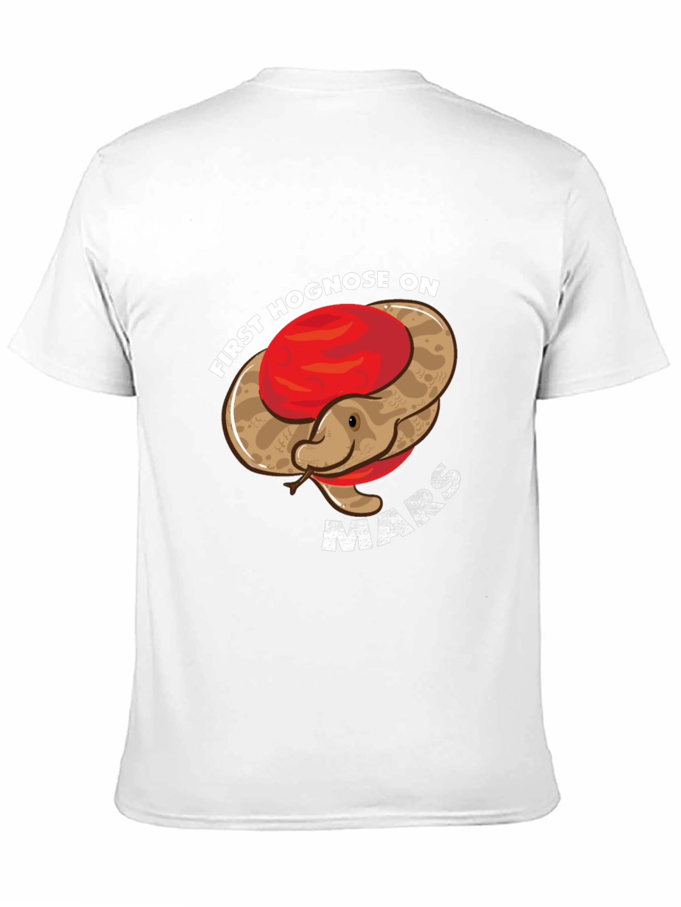First Hognose on Mars T-Shirt Funny Snake Lover Tee