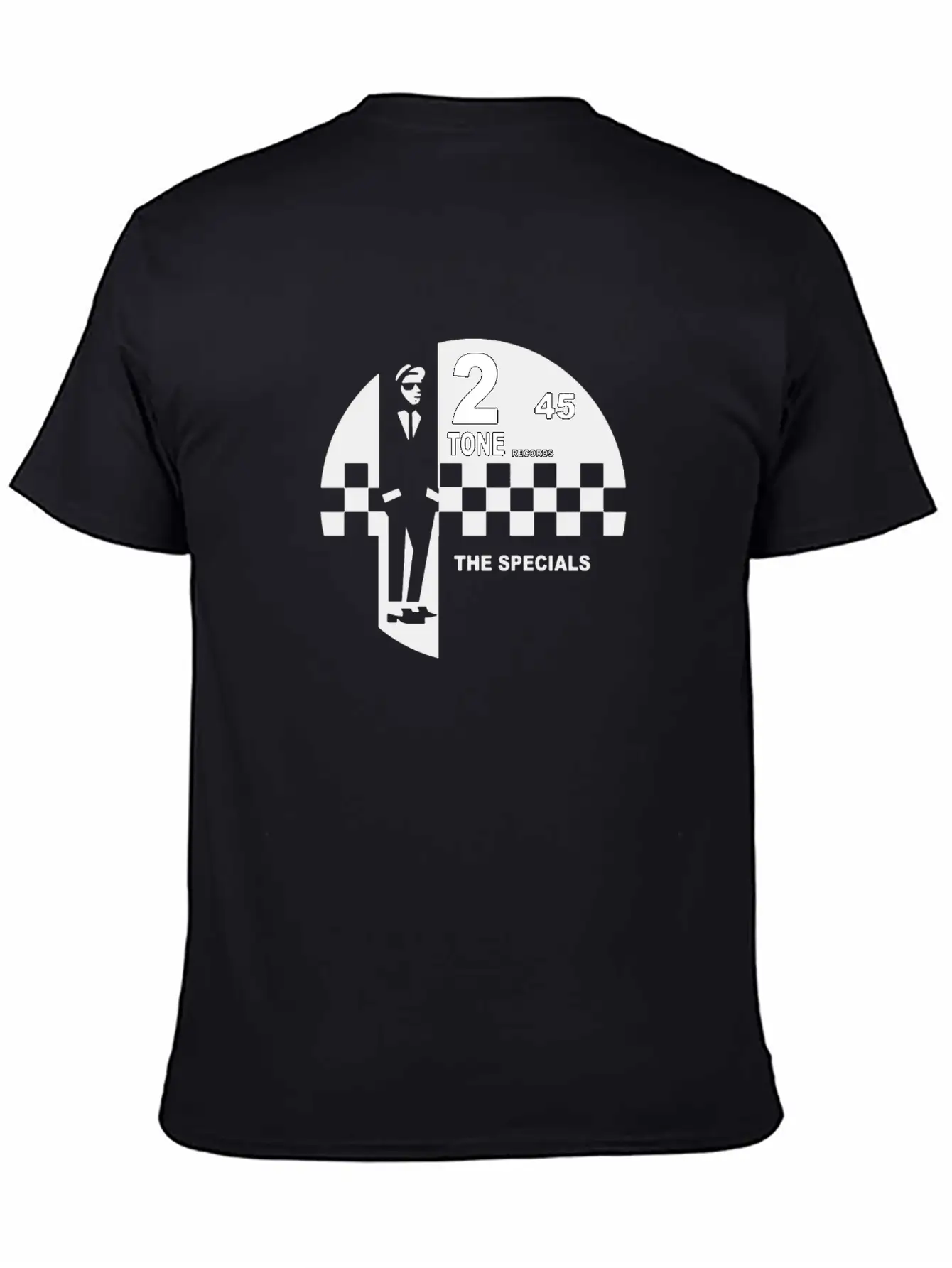 2 Tone Records Scarf Music Essential Cotton Tee For Daily Outfits – Unisex Style