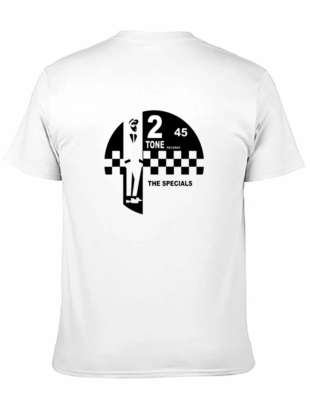 2 Tone Records Scarf Music Essential Cotton Tee For Daily Outfits – Unisex Style