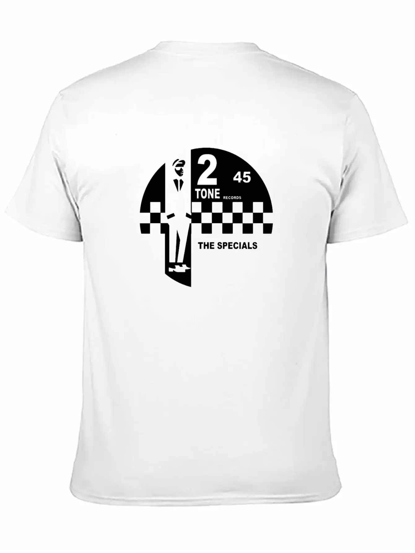 2 Tone Records Scarf Music Essential Cotton Tee For Daily Outfits – Unisex Style
