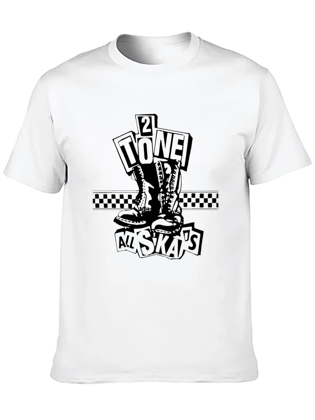 2 Tone Records Scarf Music Unisex Casual T-Shirt – Clean Design For Daily Comfort