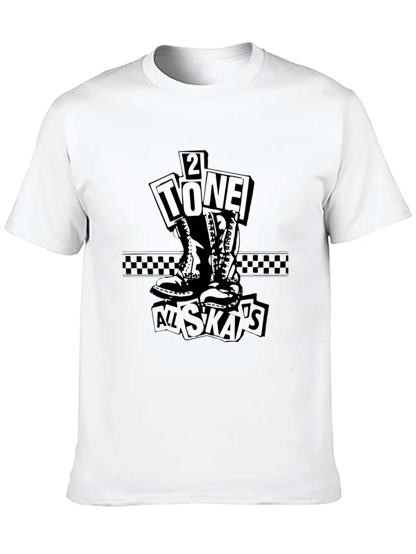 2 Tone Records Scarf Music Unisex Casual T-Shirt – Clean Design For Daily Comfort