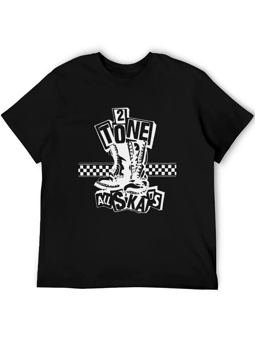 2 Tone Records Scarf Music Unisex Casual T-Shirt – Clean Design For Daily Comfort