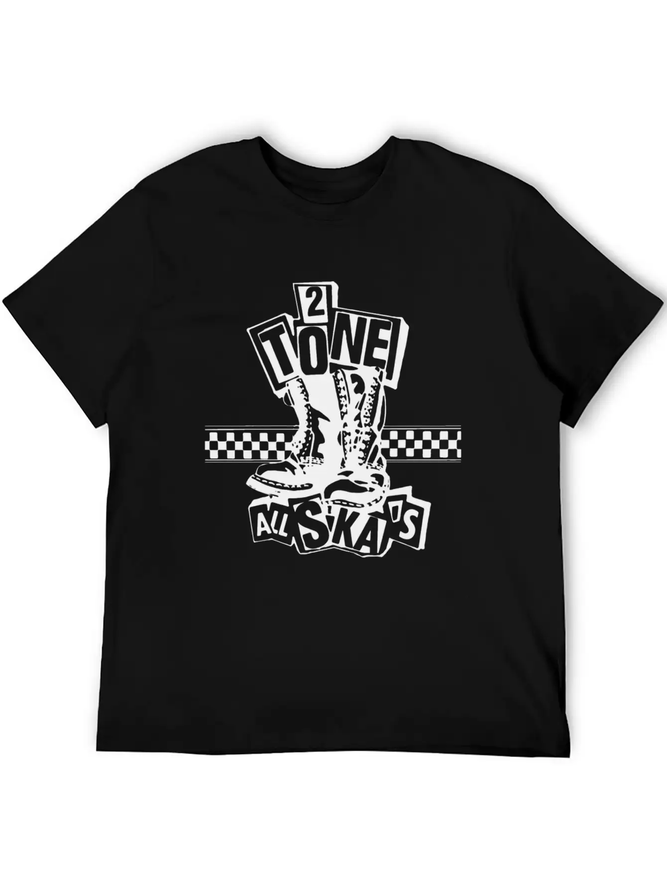 2 Tone Records Scarf Music Unisex Casual T-Shirt – Clean Design For Daily Comfort