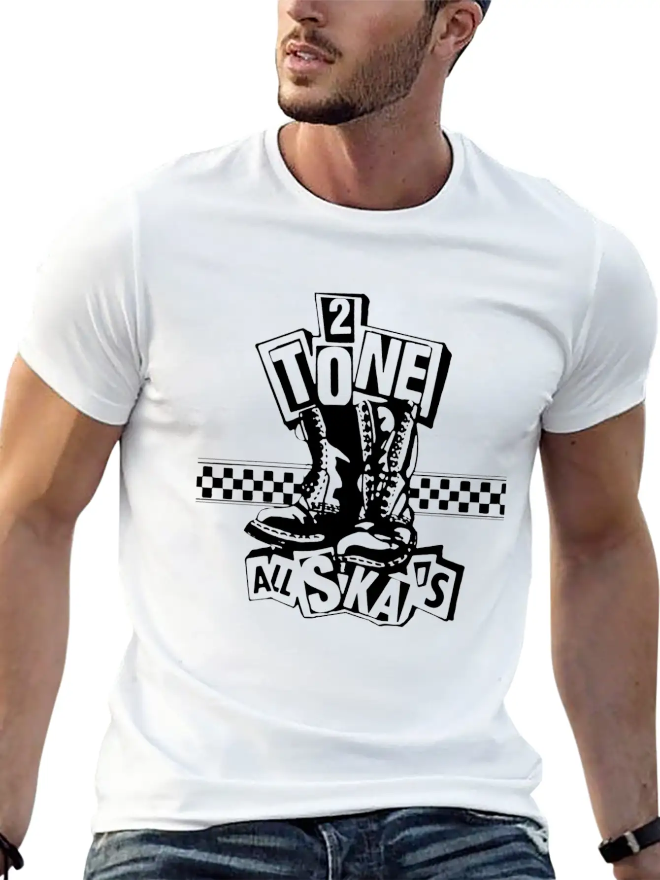 2 Tone Records Scarf Music Unisex Casual T-Shirt – Clean Design For Daily Comfort