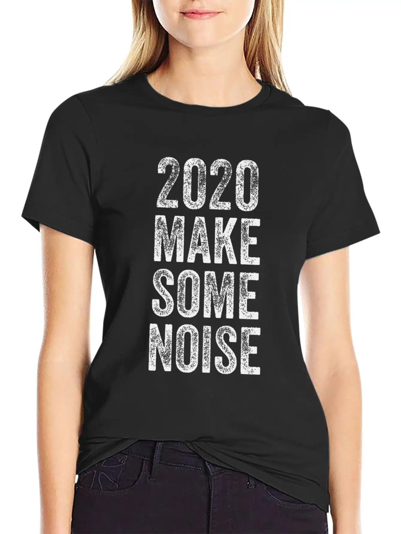 2020 Make Some Noise Unisex Casual T-Shirt – Clean Design For Daily Comfort