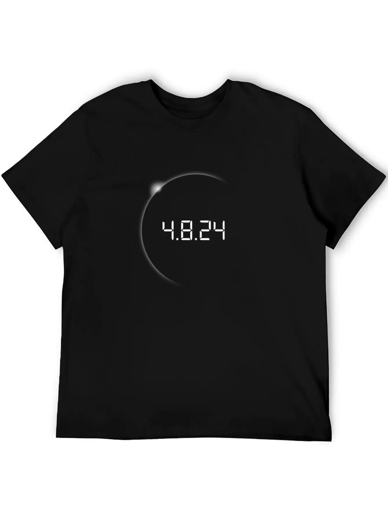 2024 Total Solar Eclipse 4.8.24 Path Of TotalityNe Unisex Casual T-Shirt – Clean Design For Daily Comfort