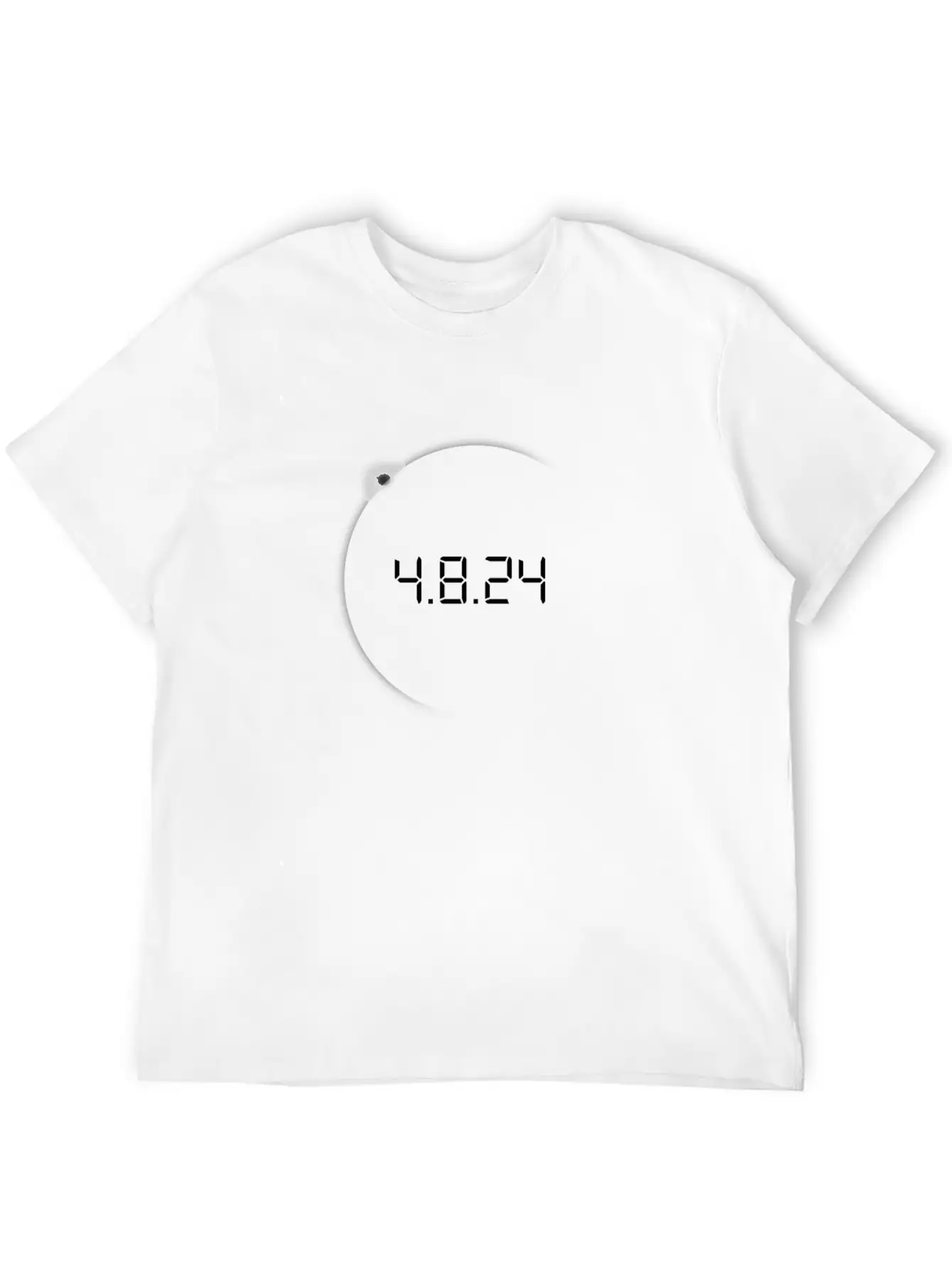 2024 Total Solar Eclipse 4.8.24 Path Of TotalityNe Unisex Casual T-Shirt – Clean Design For Daily Comfort