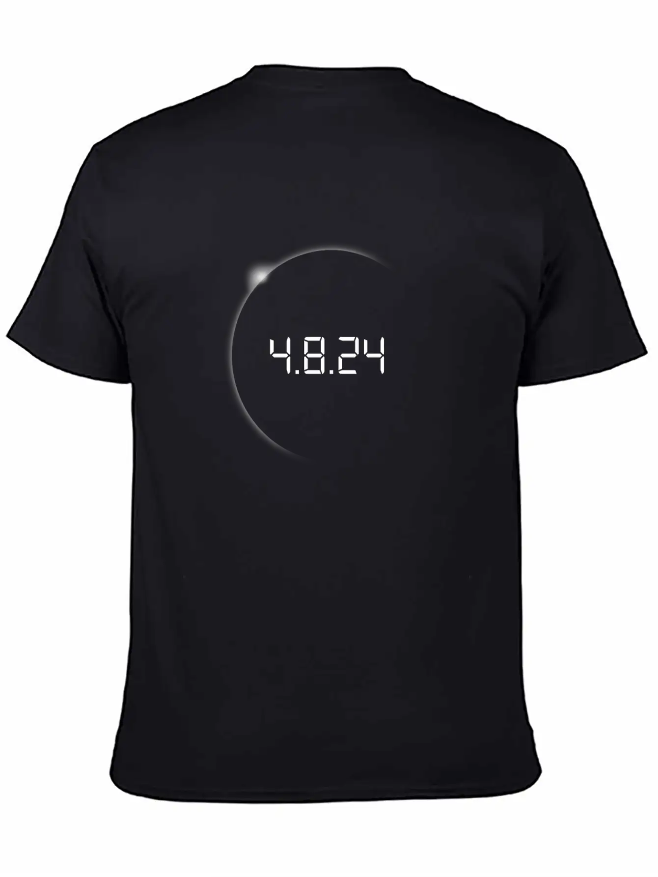 2024 Total Solar Eclipse 4.8.24 Path Of TotalityNe Unisex Casual T-Shirt – Clean Design For Daily Comfort