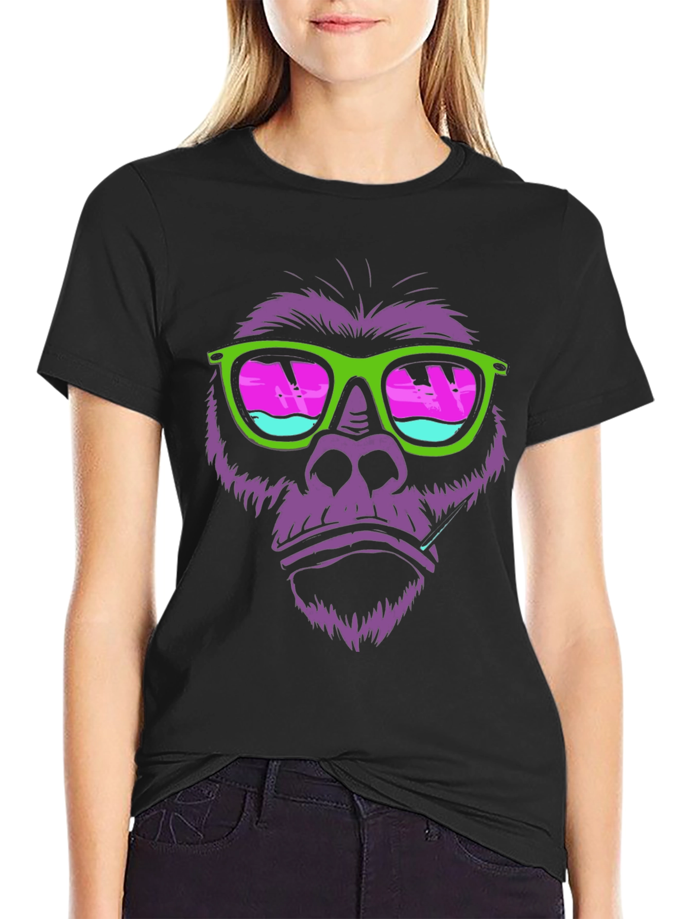 Cool Gorilla Graphic Tee - Trendy Streetwear T-Shirt