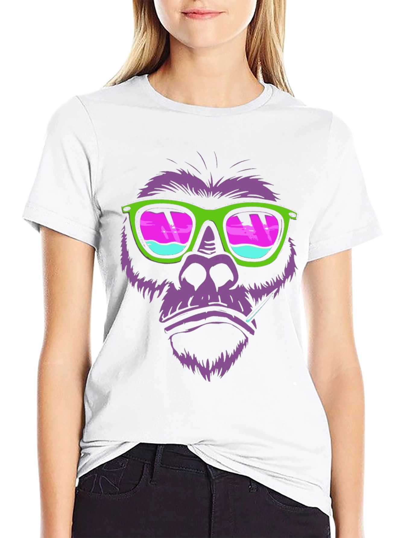 Cool Gorilla Graphic Tee - Trendy Streetwear T-Shirt