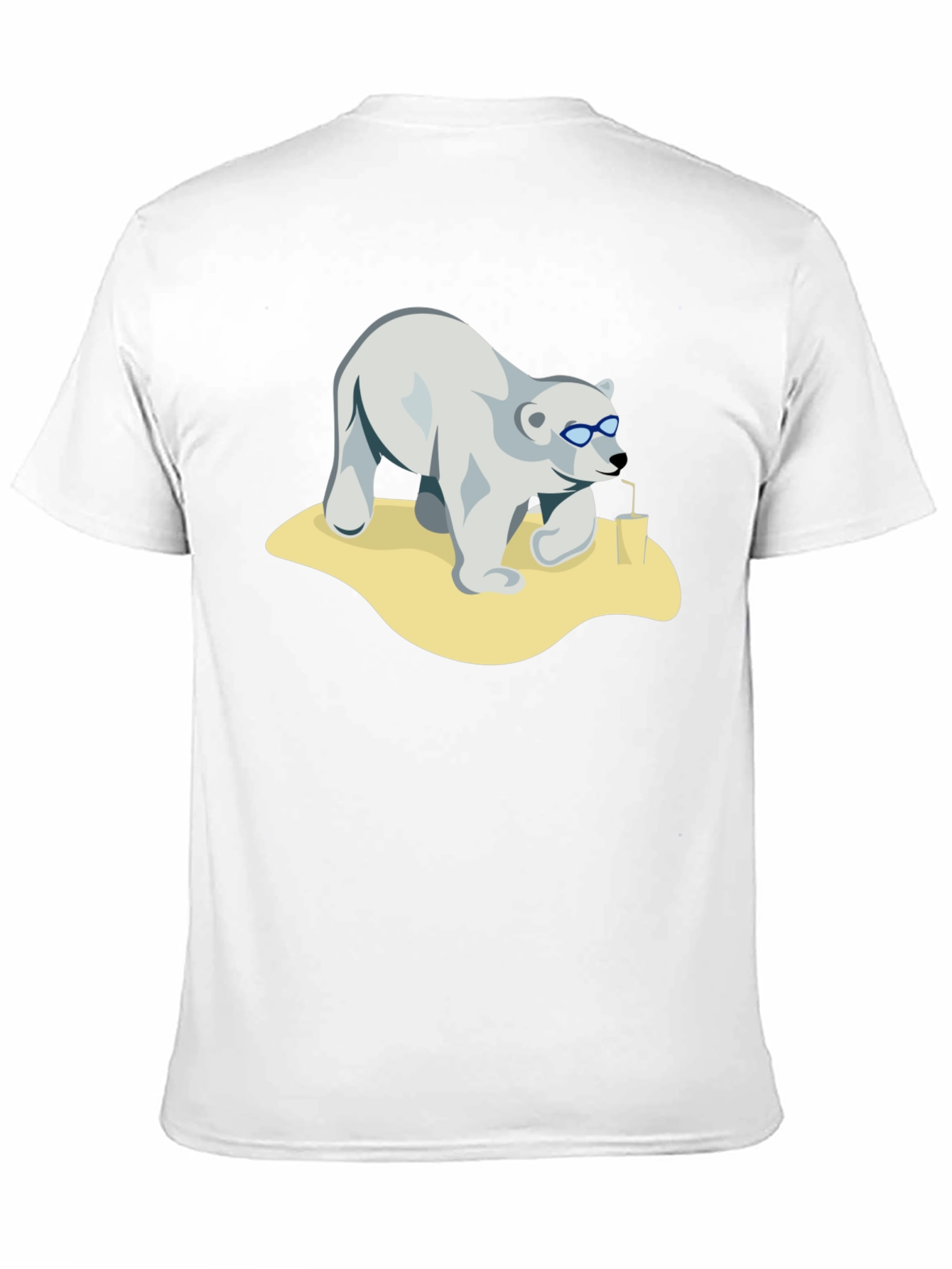 Cool Bear Tee - Black Cotton Graphic T-Shirt