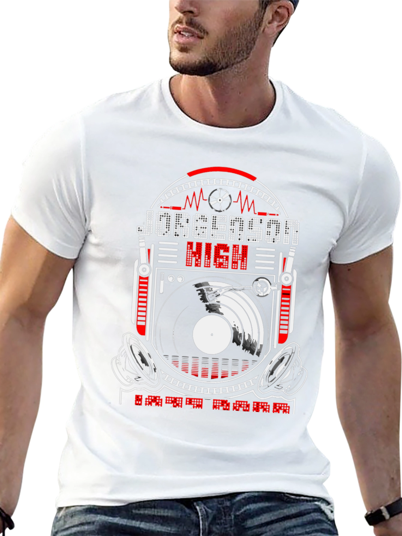Jorgenson High DJ T-Shirt - Music Lover Tee