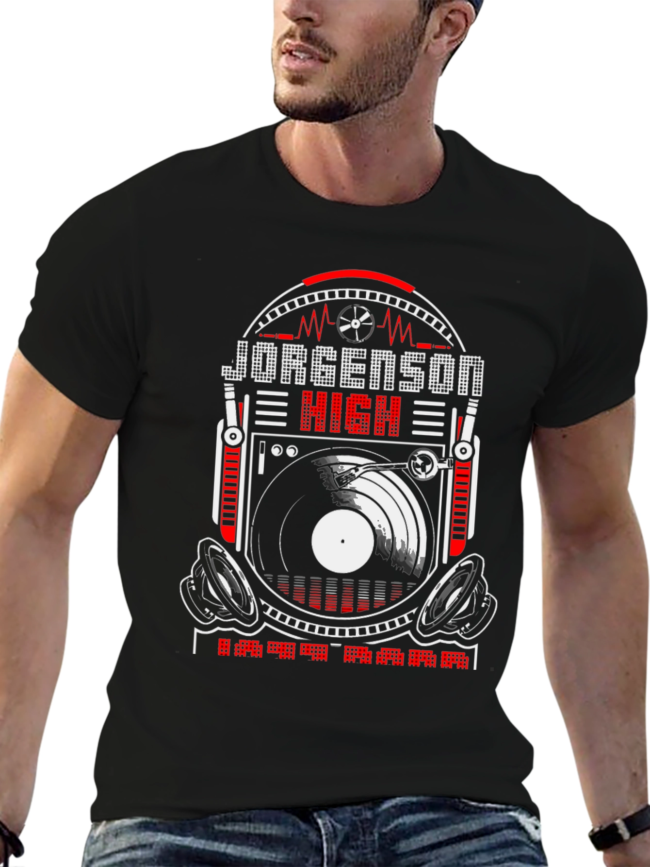 Jorgenson High DJ T-Shirt - Music Lover Tee