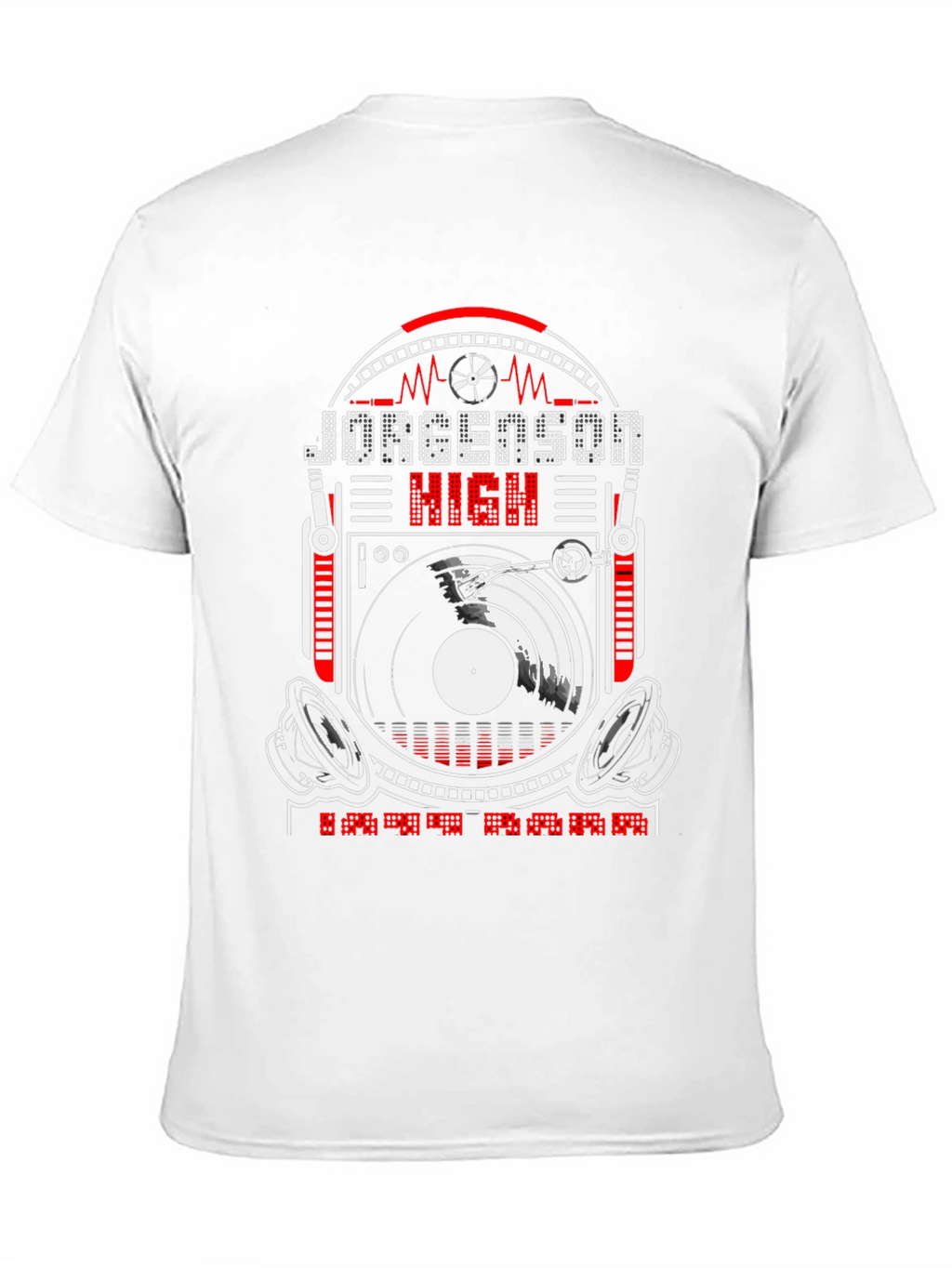 Jorgenson High DJ T-Shirt - Music Lover Tee