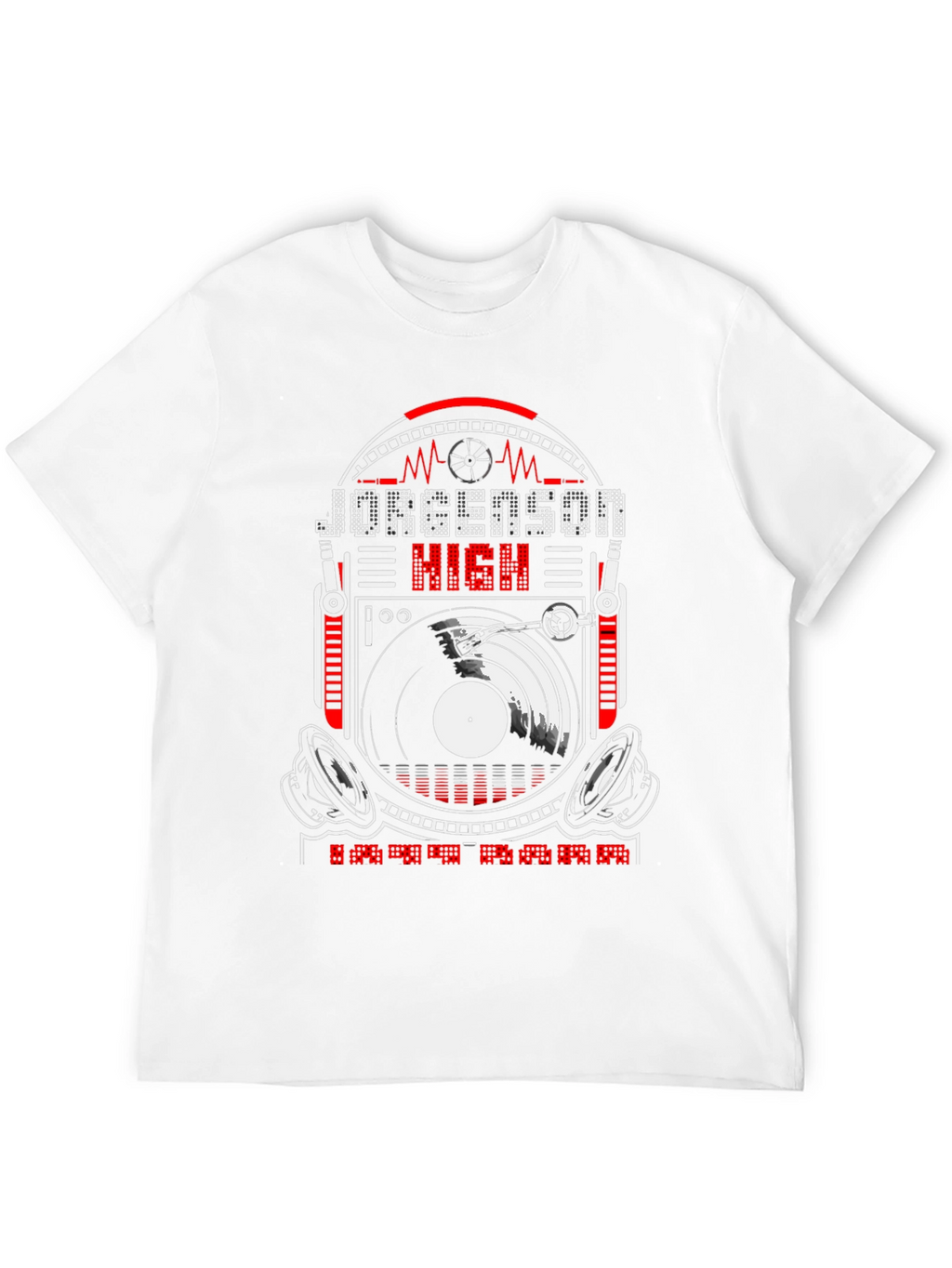 Jorgenson High DJ T-Shirt - Music Lover Tee