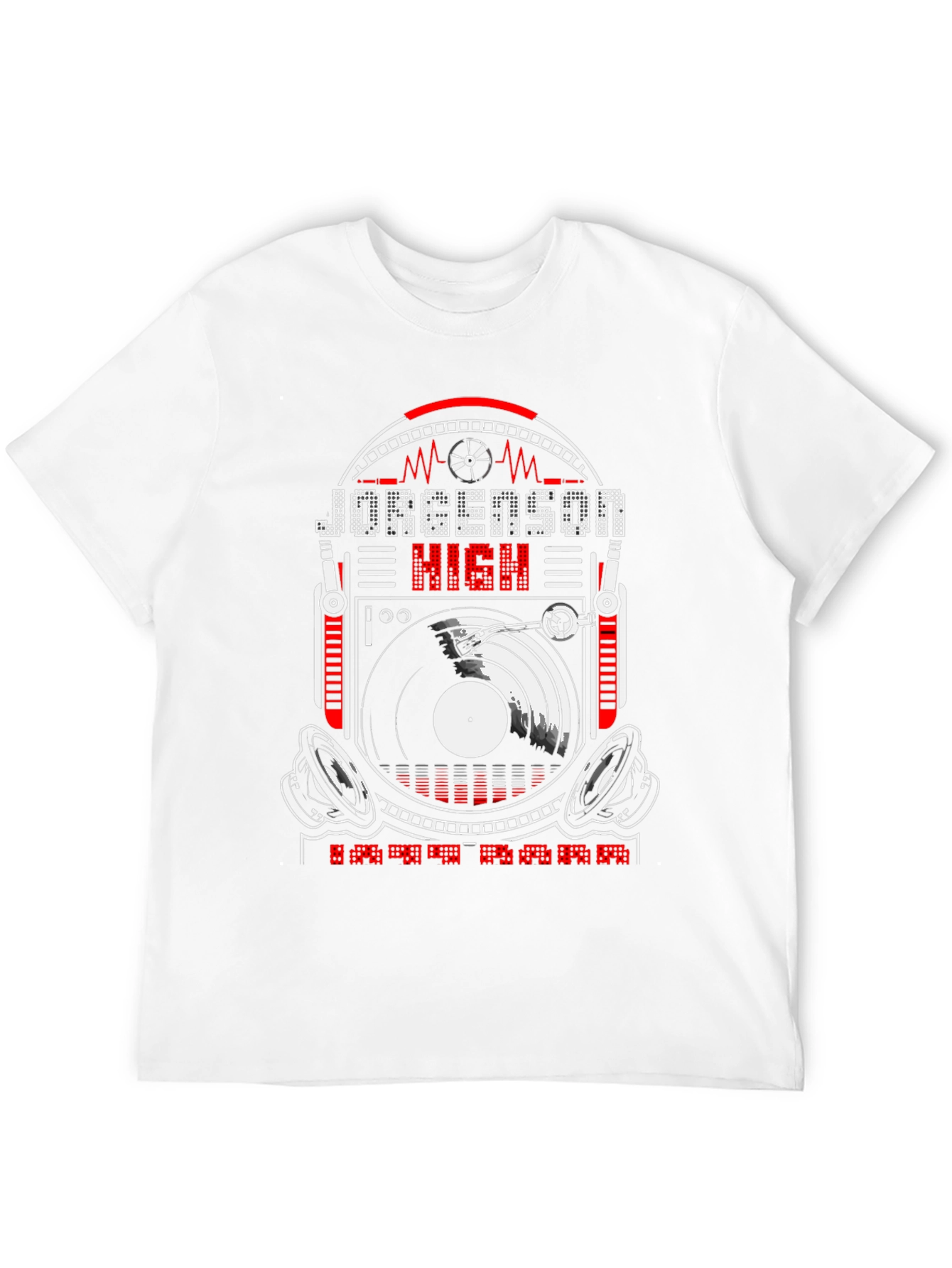 Jorgenson High DJ T-Shirt - Music Lover Tee