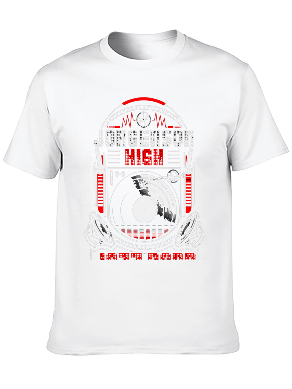 Jorgenson High DJ T-Shirt - Music Lover Tee