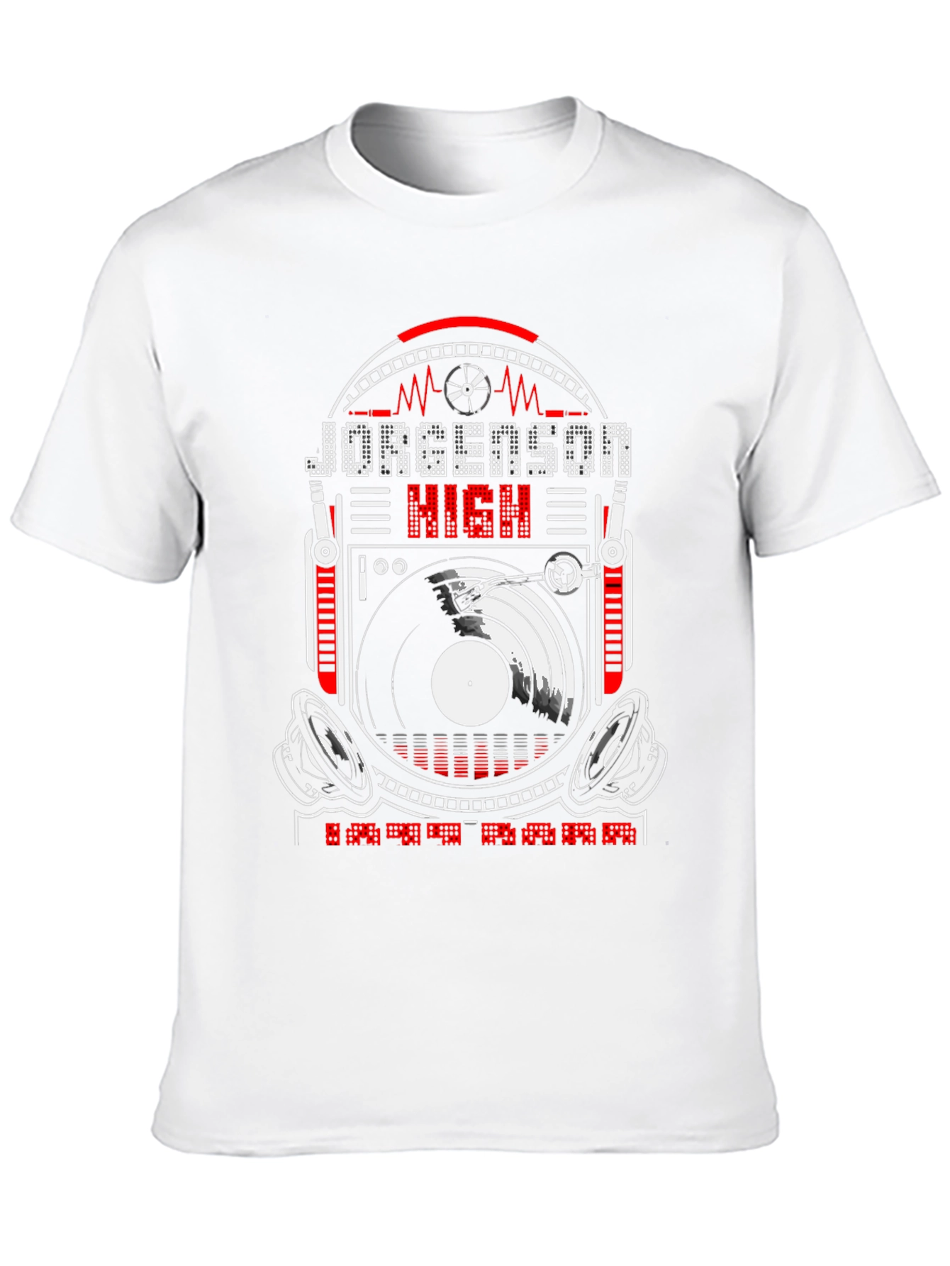 Jorgenson High DJ T-Shirt - Music Lover Tee