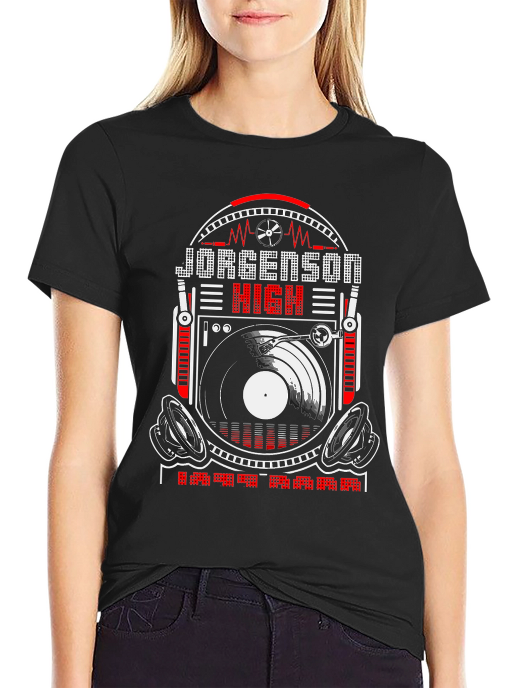 Jorgenson High DJ T-Shirt - Music Lover Tee