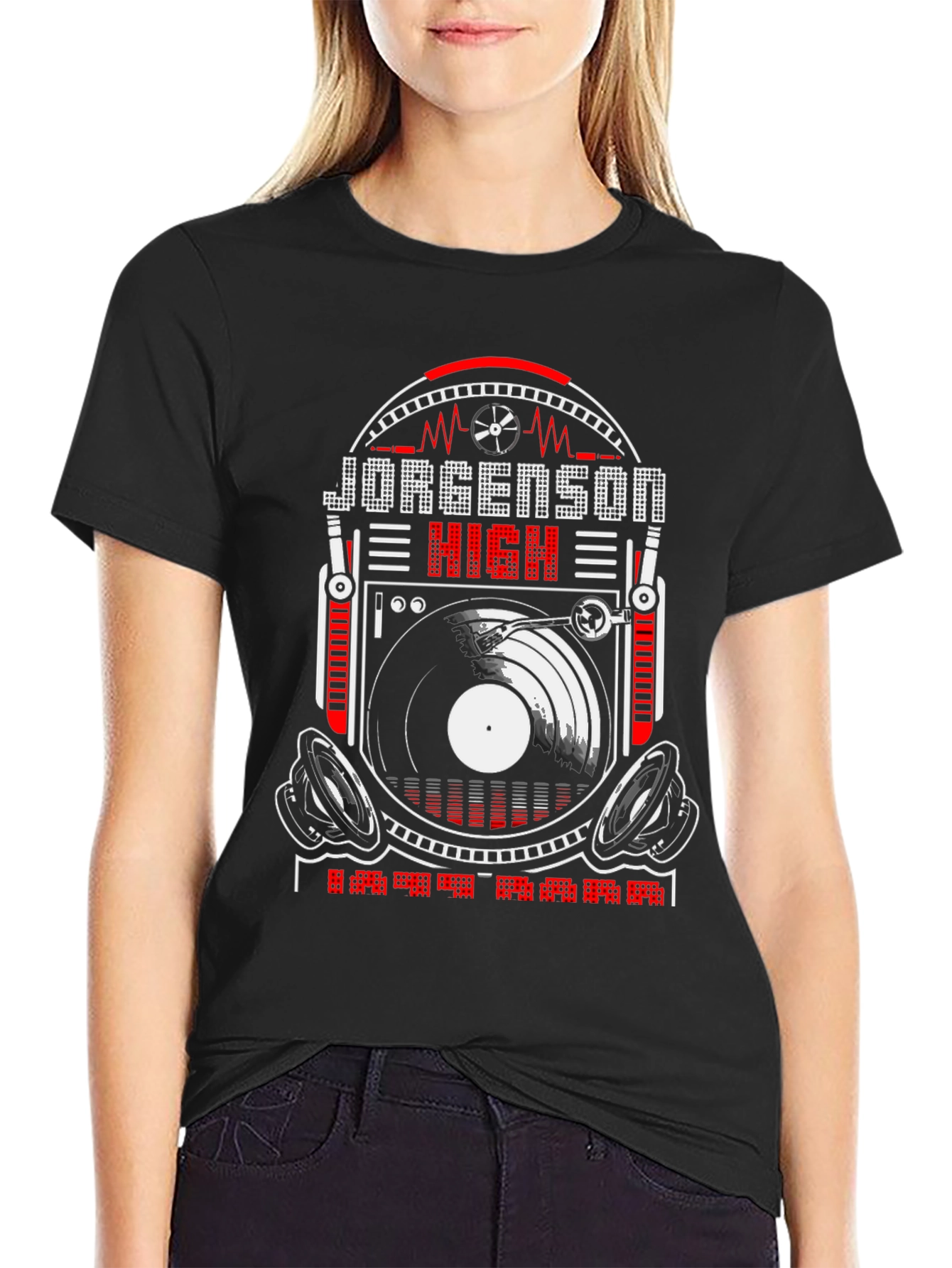 Jorgenson High DJ T-Shirt - Music Lover Tee