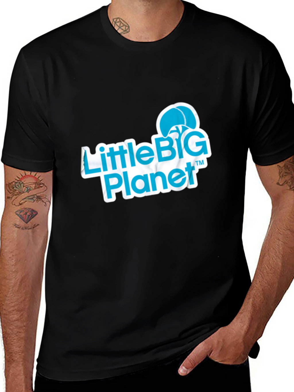 Little Big Planet Black T-Shirt