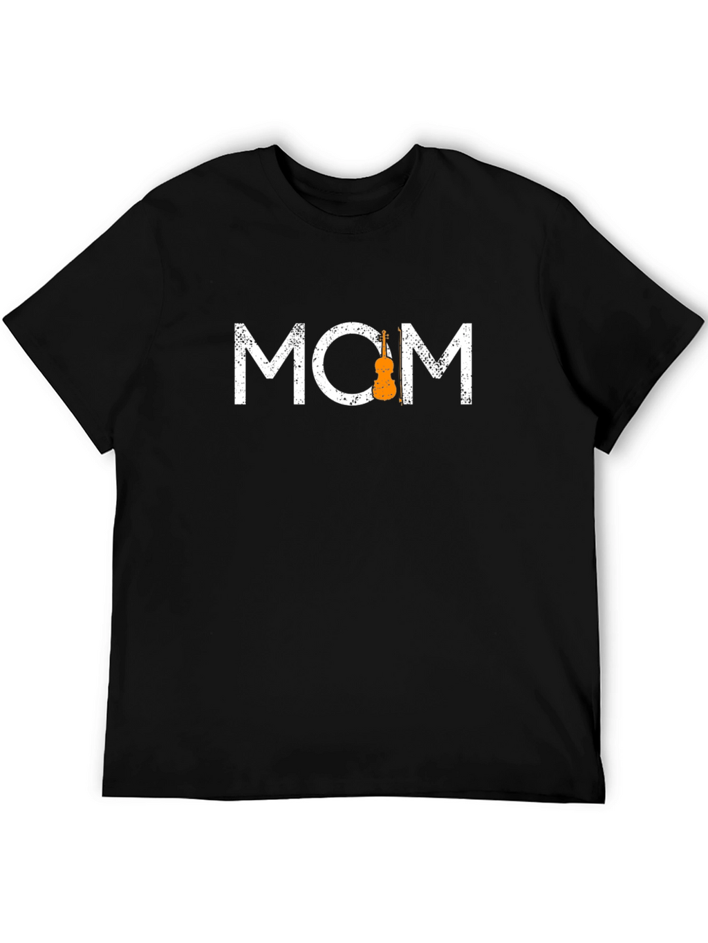 Mom Violin Graphic T-Shirt