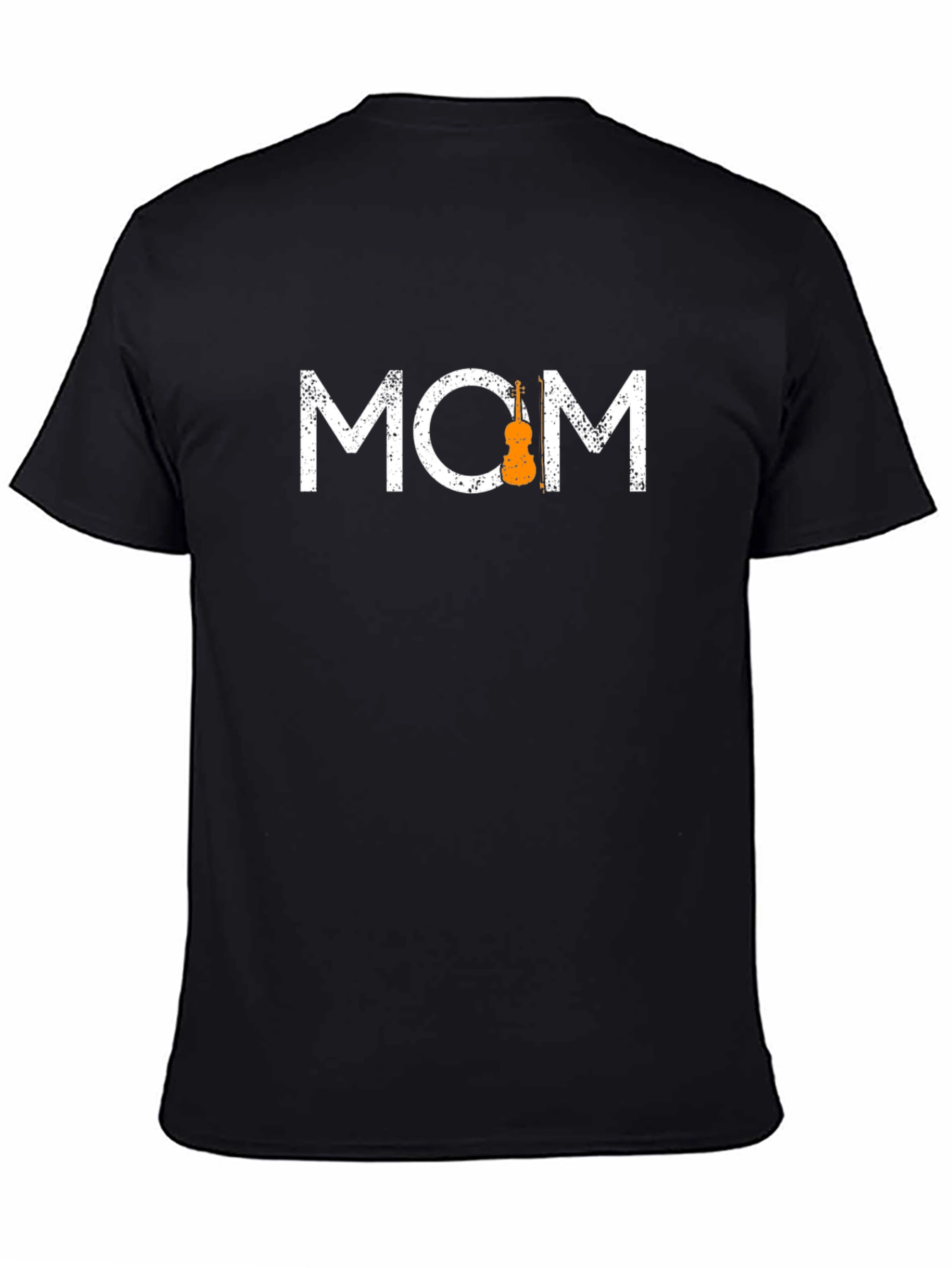 Mom Violin Graphic T-Shirt