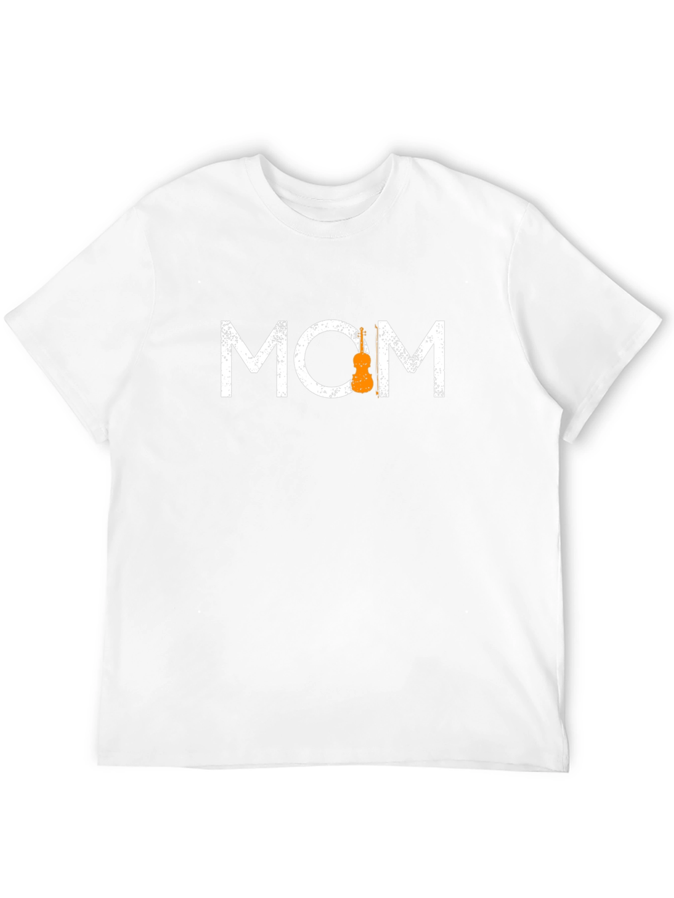 Mom Violin Graphic T-Shirt