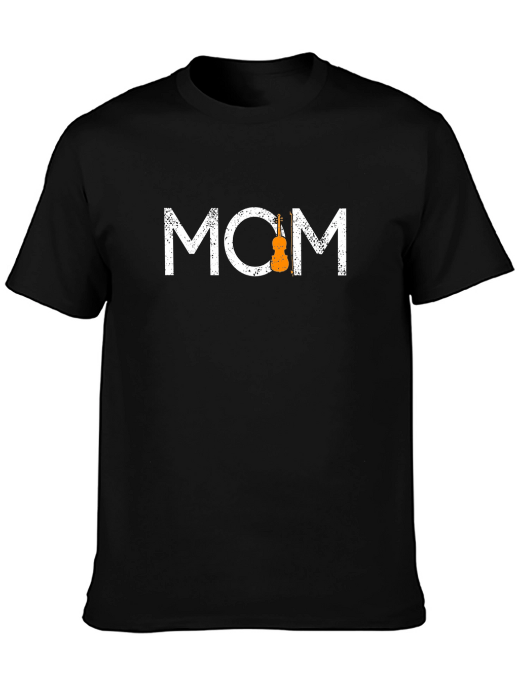 Mom Violin Graphic T-Shirt