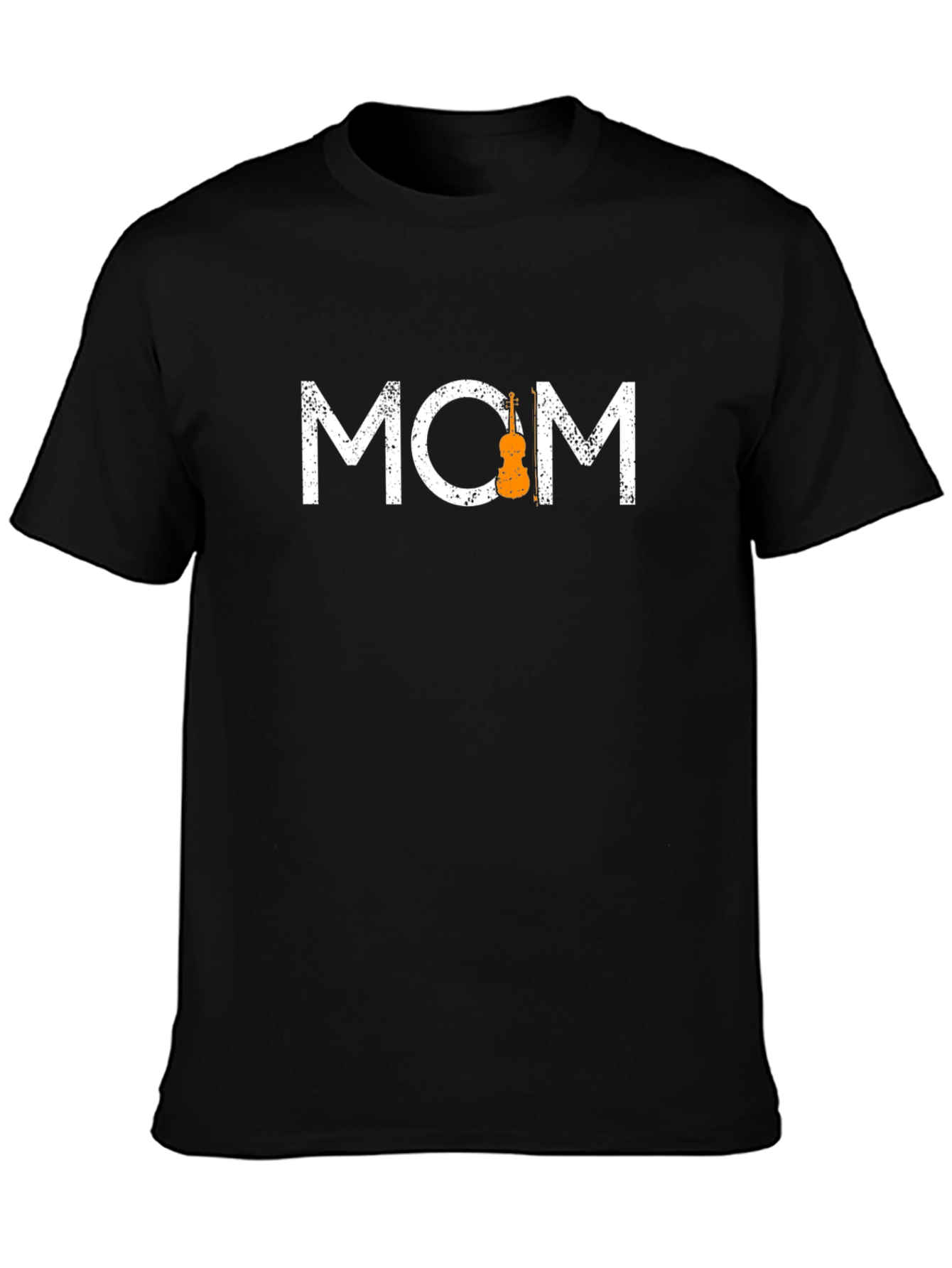 Mom Violin Graphic T-Shirt