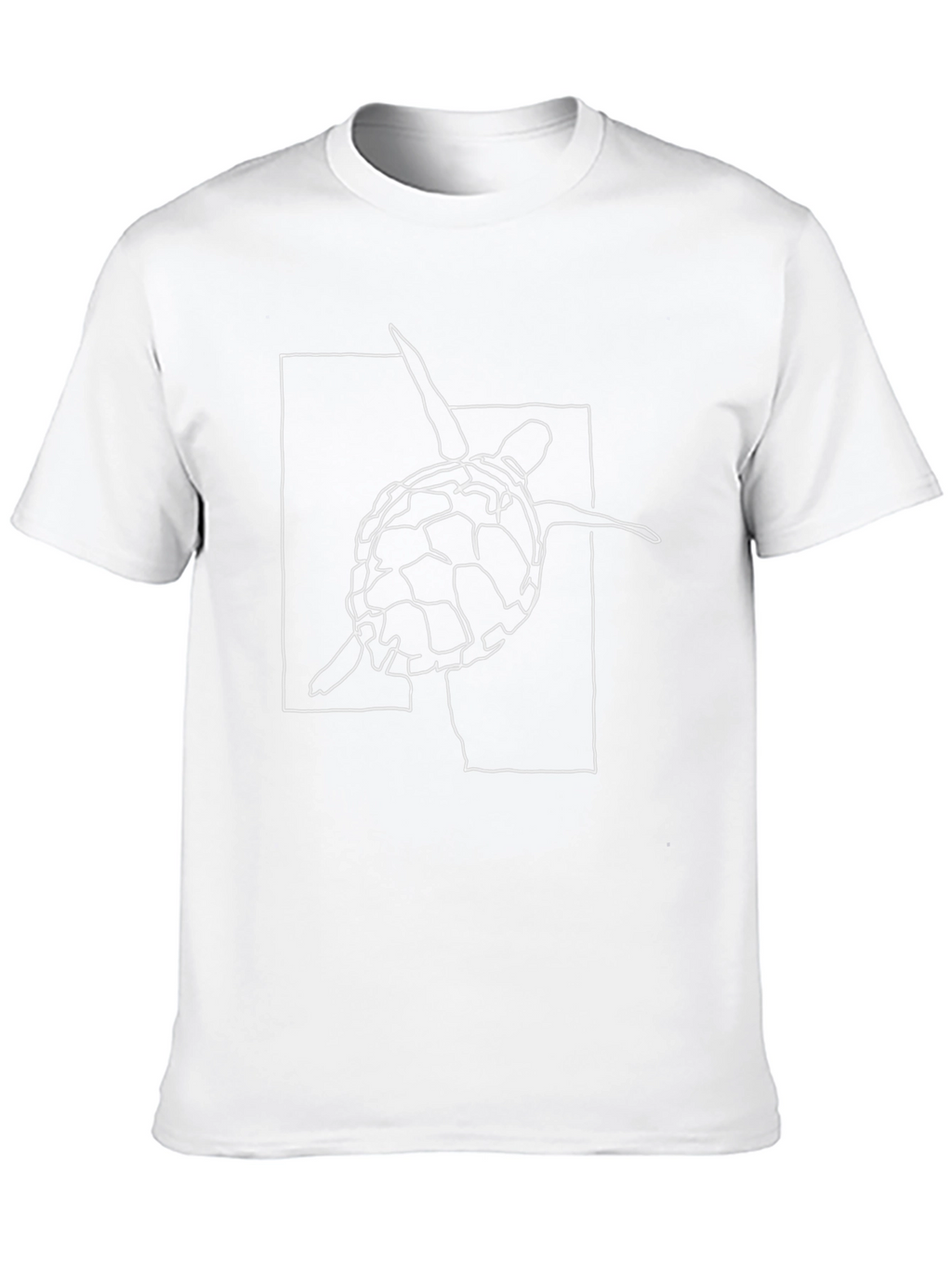 Sea Turtle Graphic T-Shirt - Black