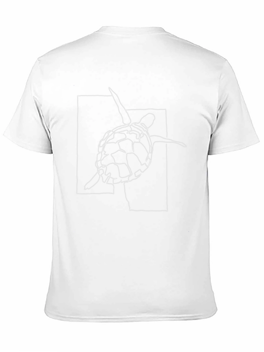 Sea Turtle Graphic T-Shirt - Black