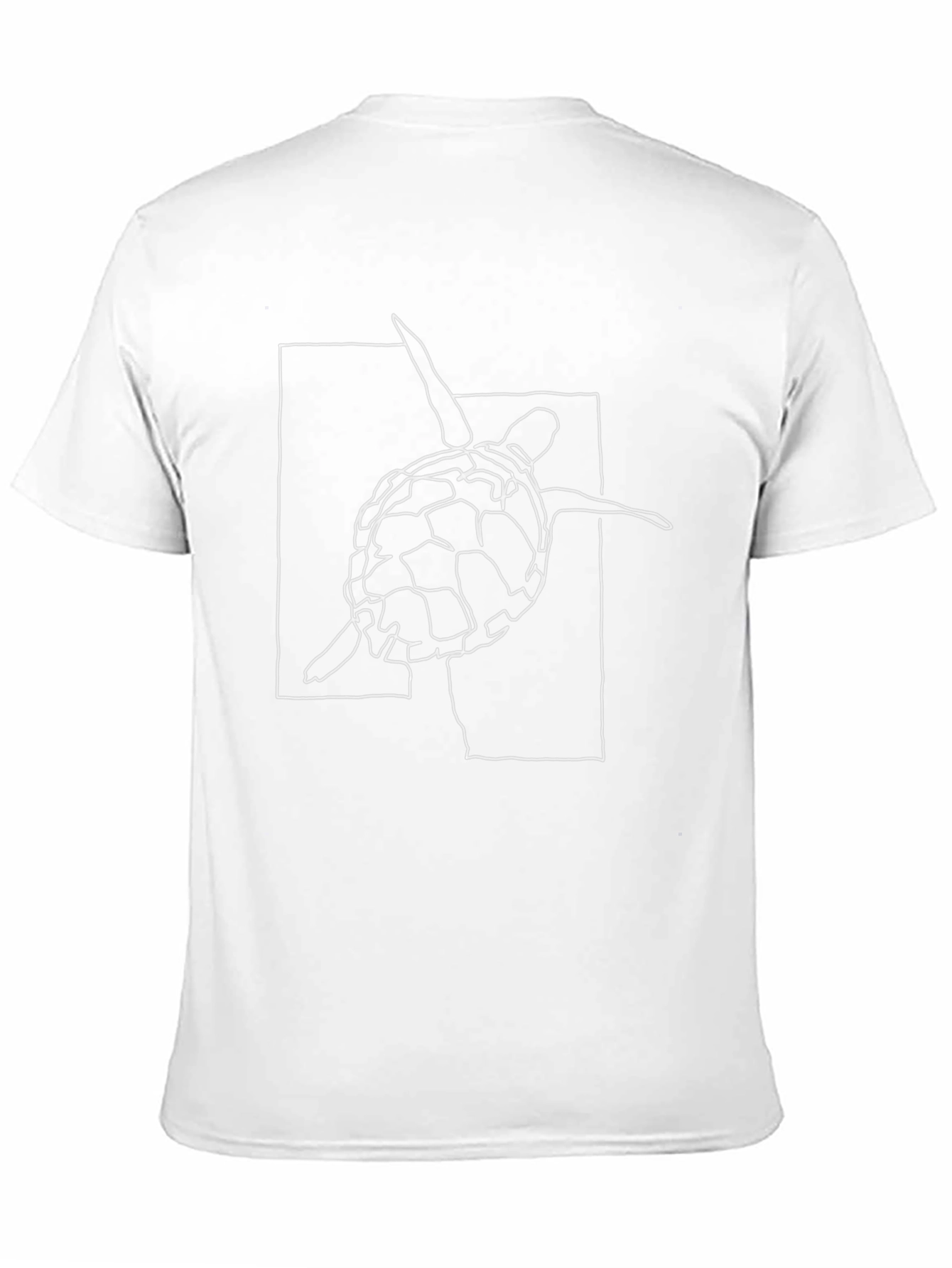 Sea Turtle Graphic T-Shirt - Black