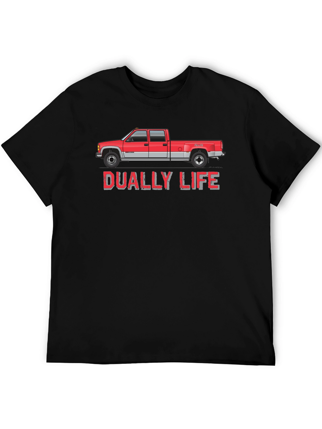 Dually Life Truck Graphic T-Shirt