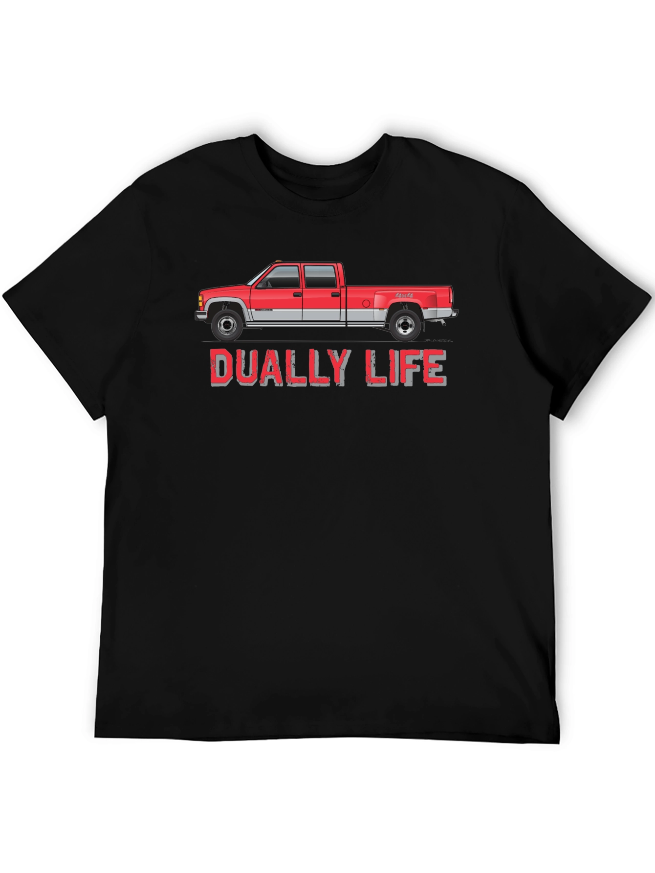 Dually Life Truck Graphic T-Shirt