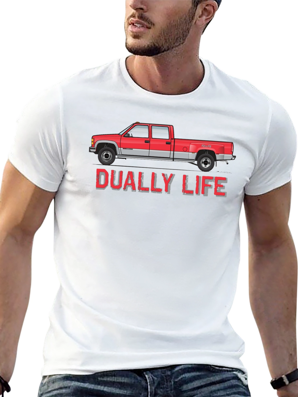 Dually Life Truck Graphic T-Shirt