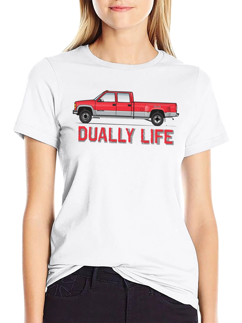 Dually Life Truck Graphic T-Shirt