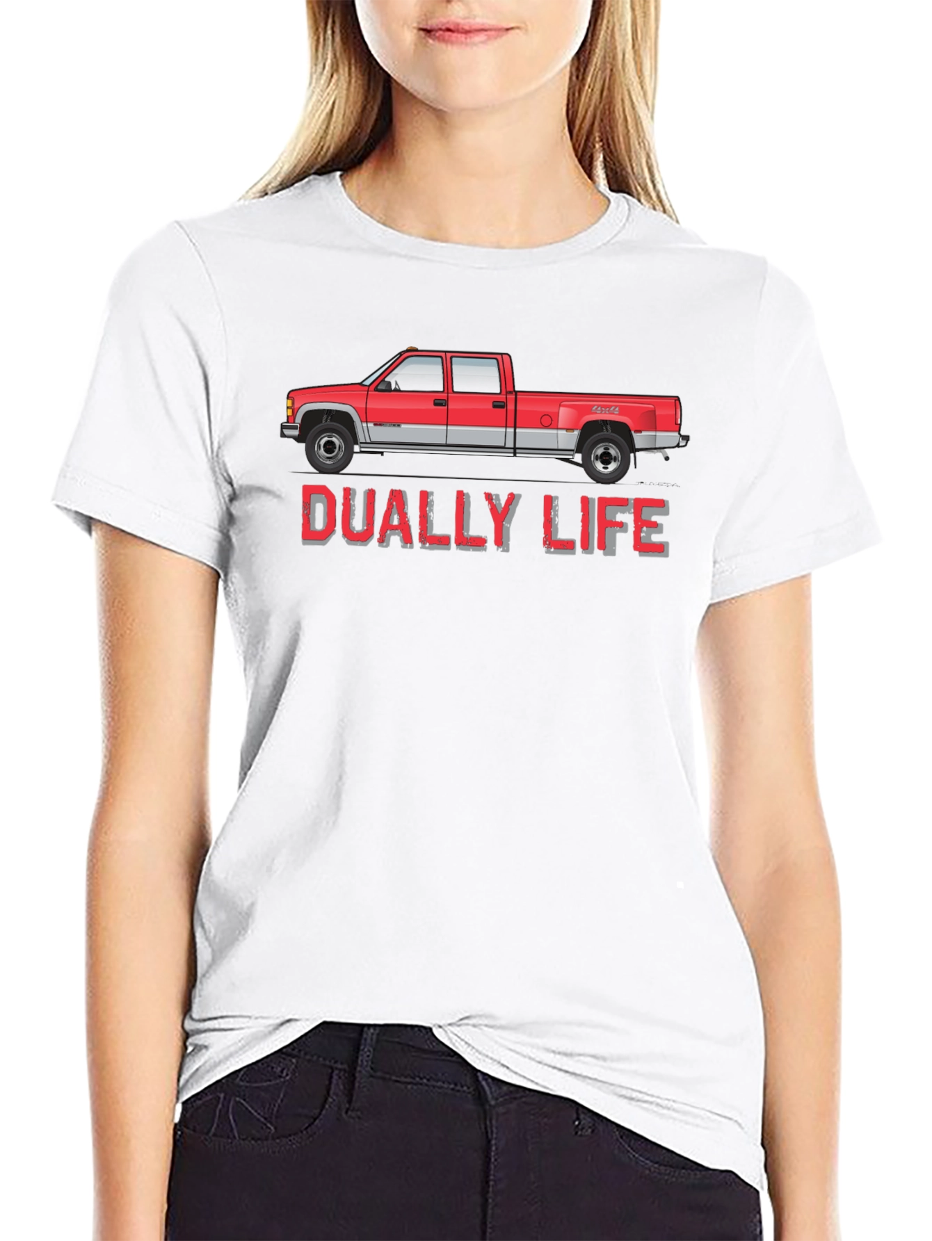 Dually Life Truck Graphic T-Shirt