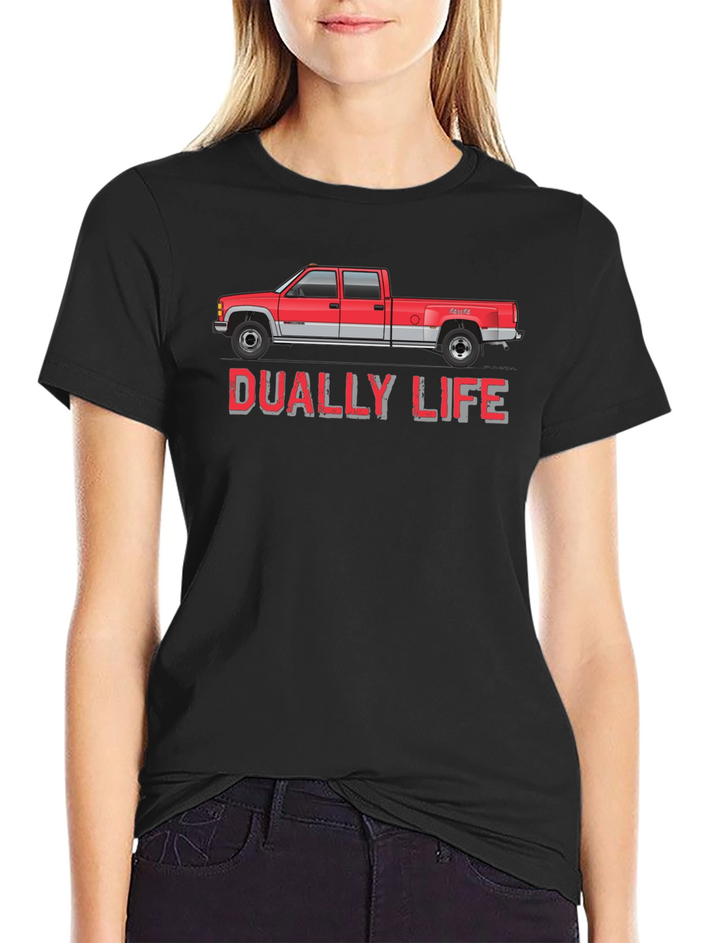 Dually Life Truck Graphic T-Shirt