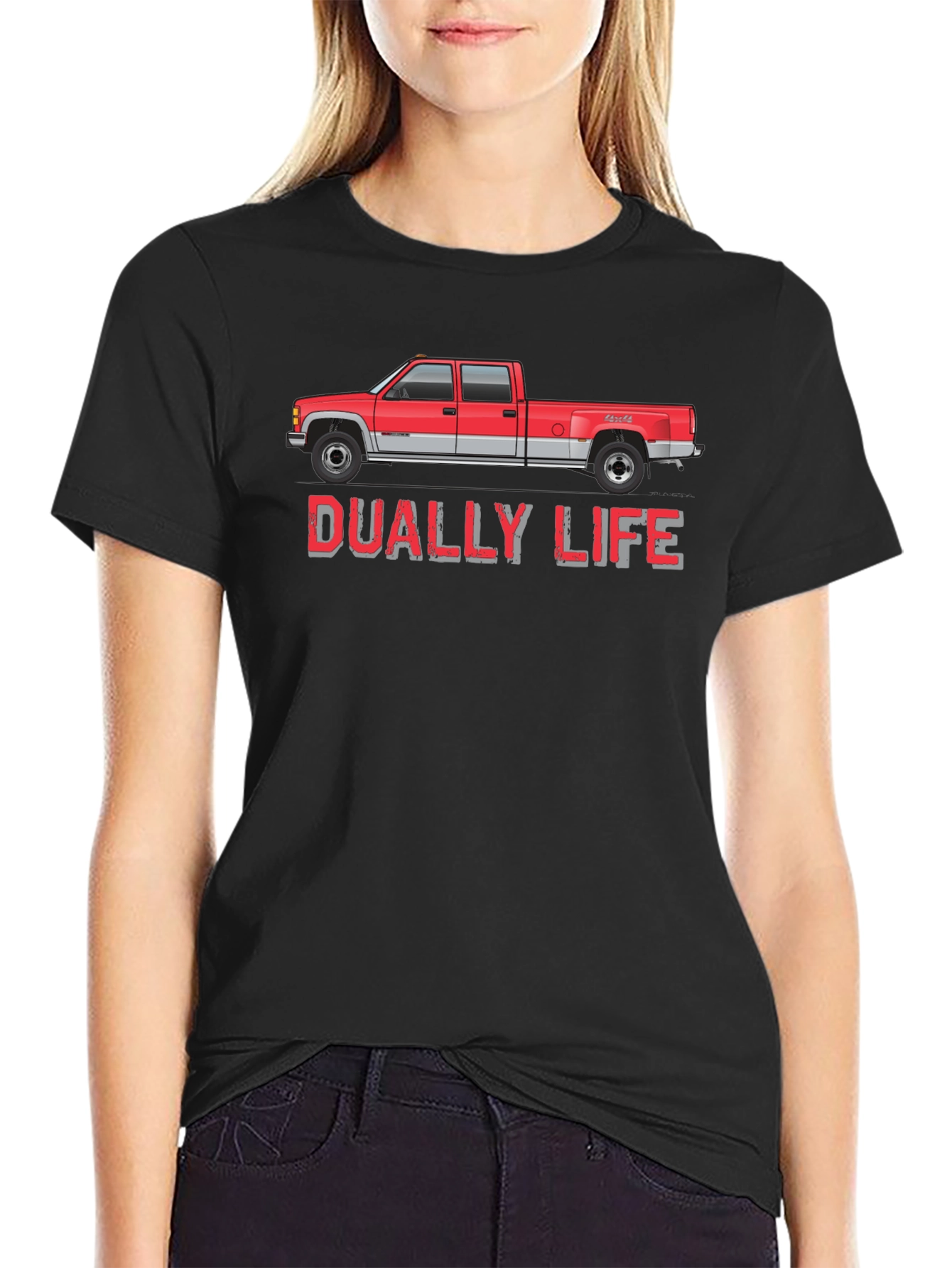 Dually Life Truck Graphic T-Shirt