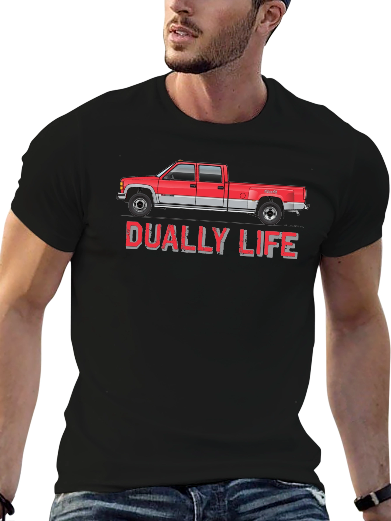 Dually Life Truck Graphic T-Shirt