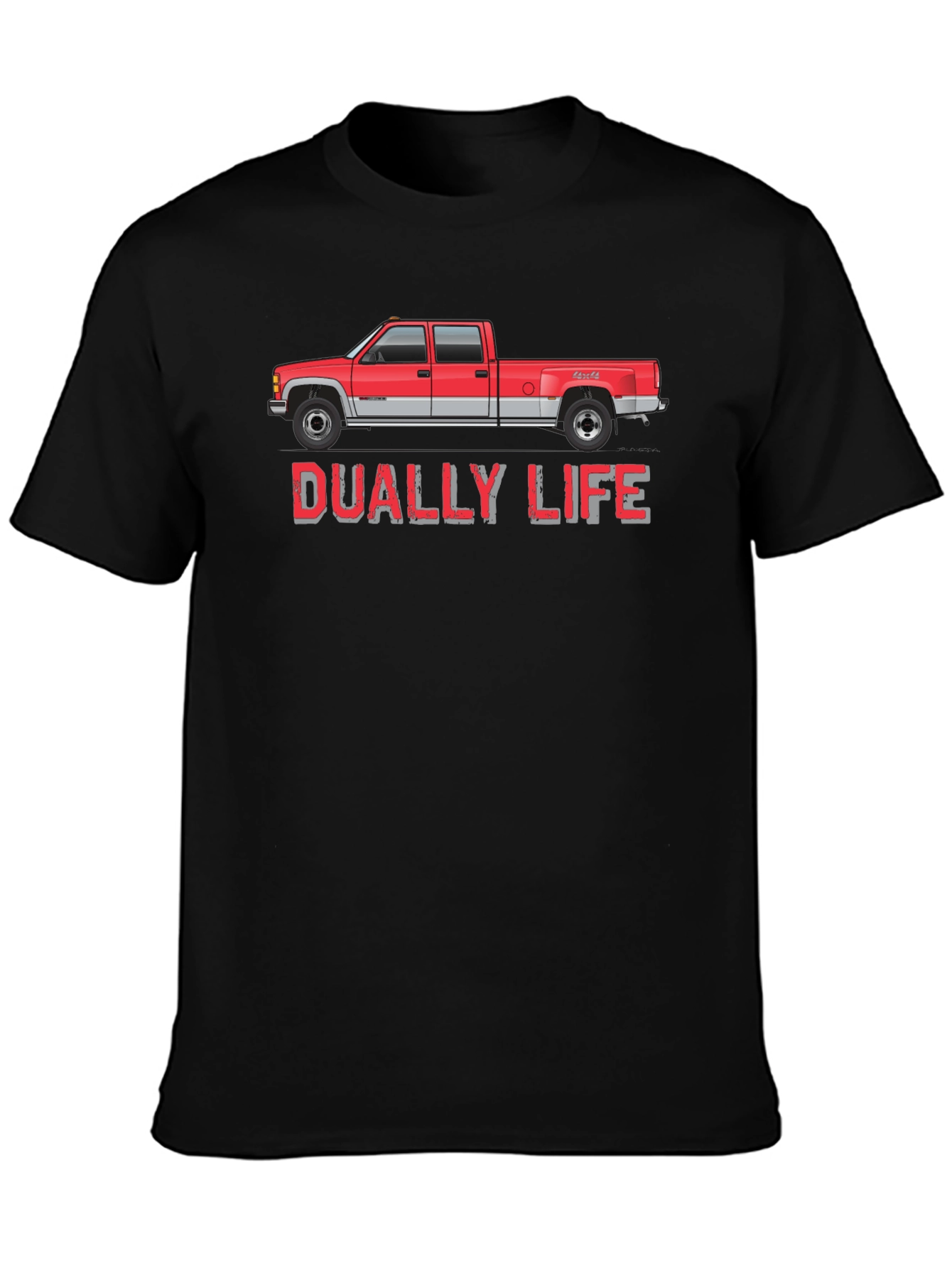 Dually Life Truck Graphic T-Shirt