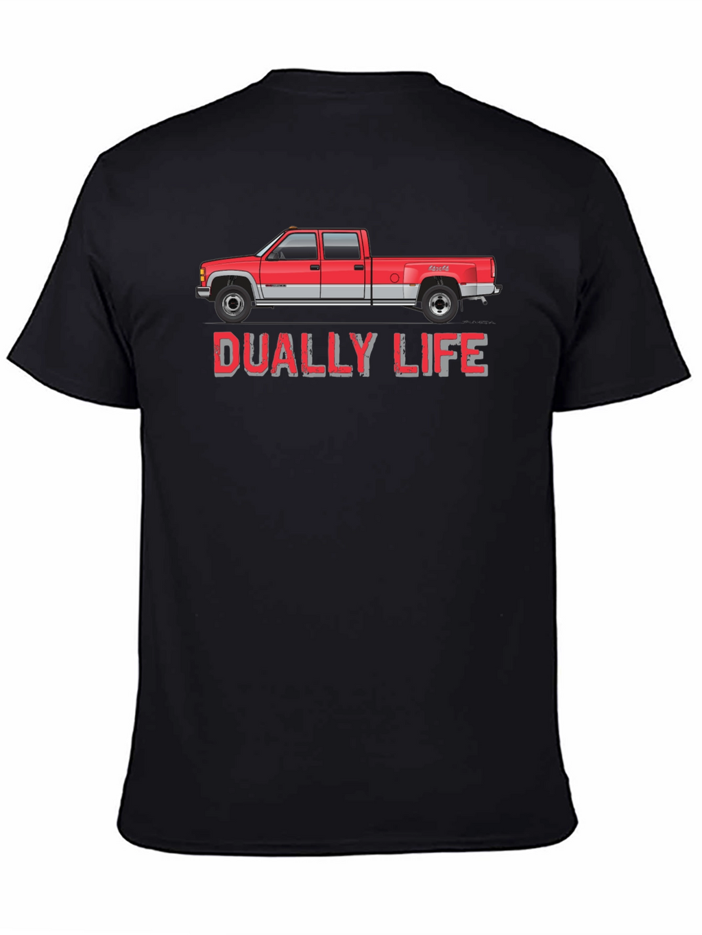 Dually Life Truck Graphic T-Shirt