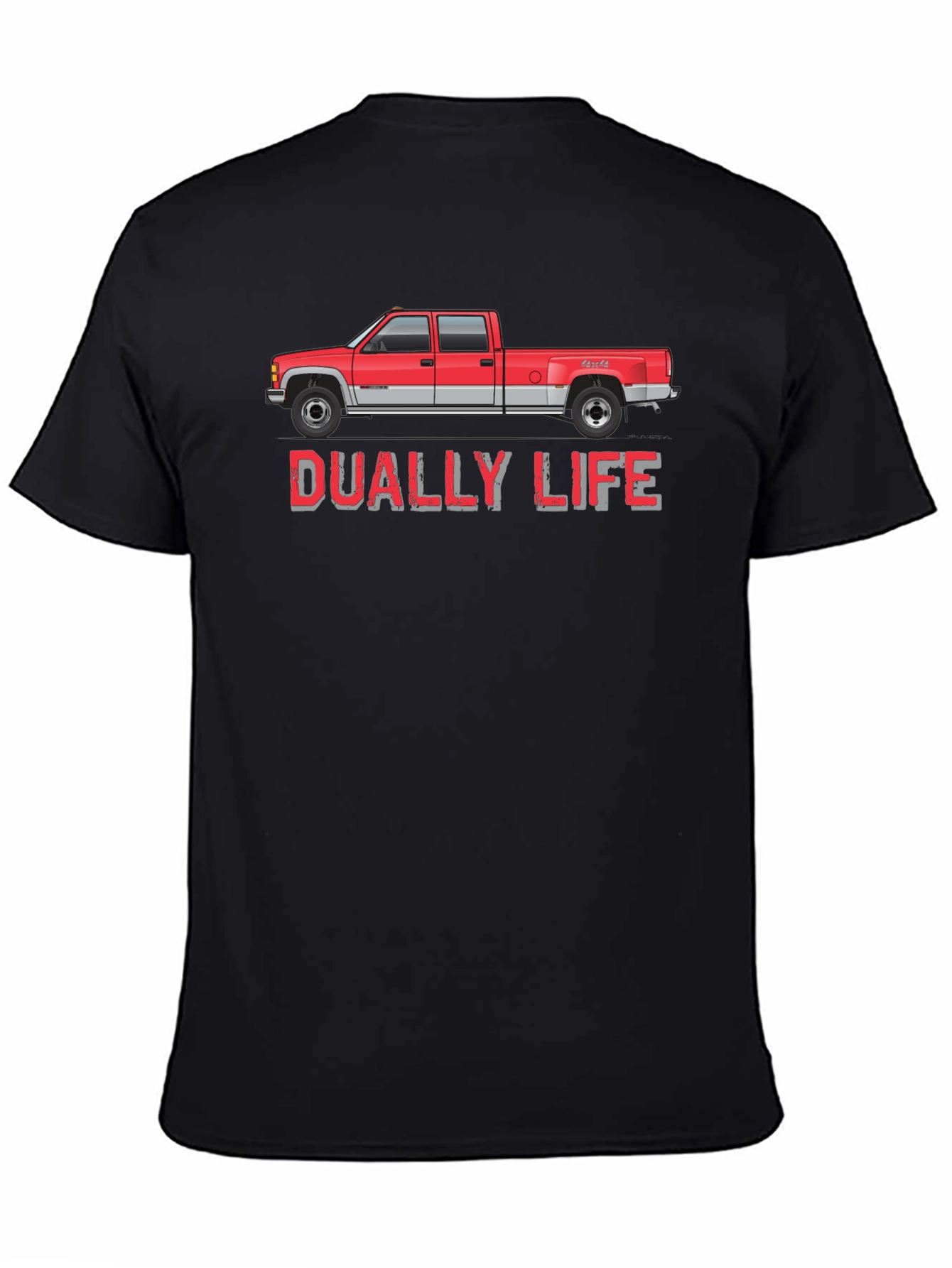 Dually Life Truck Graphic T-Shirt
